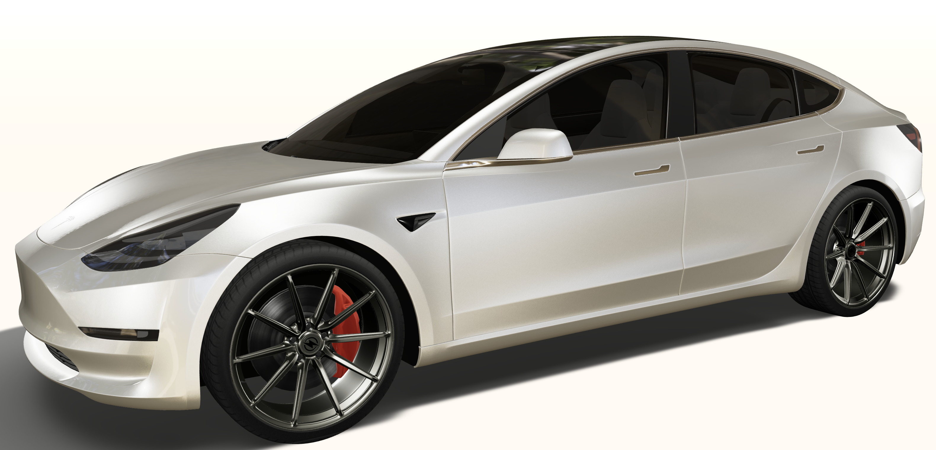 EFP-5 Forged Wheel on Tesla Model 3