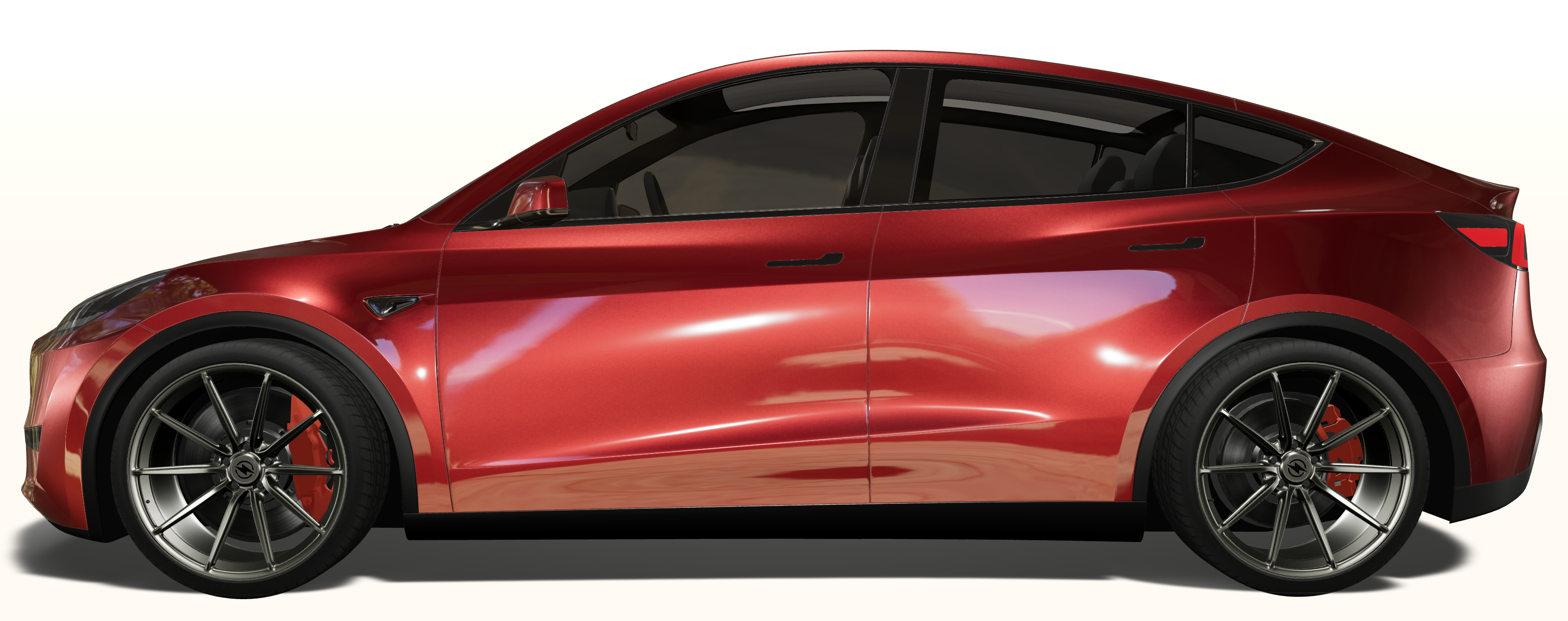 EFP-5 Forged Wheel on Tesla Model Y