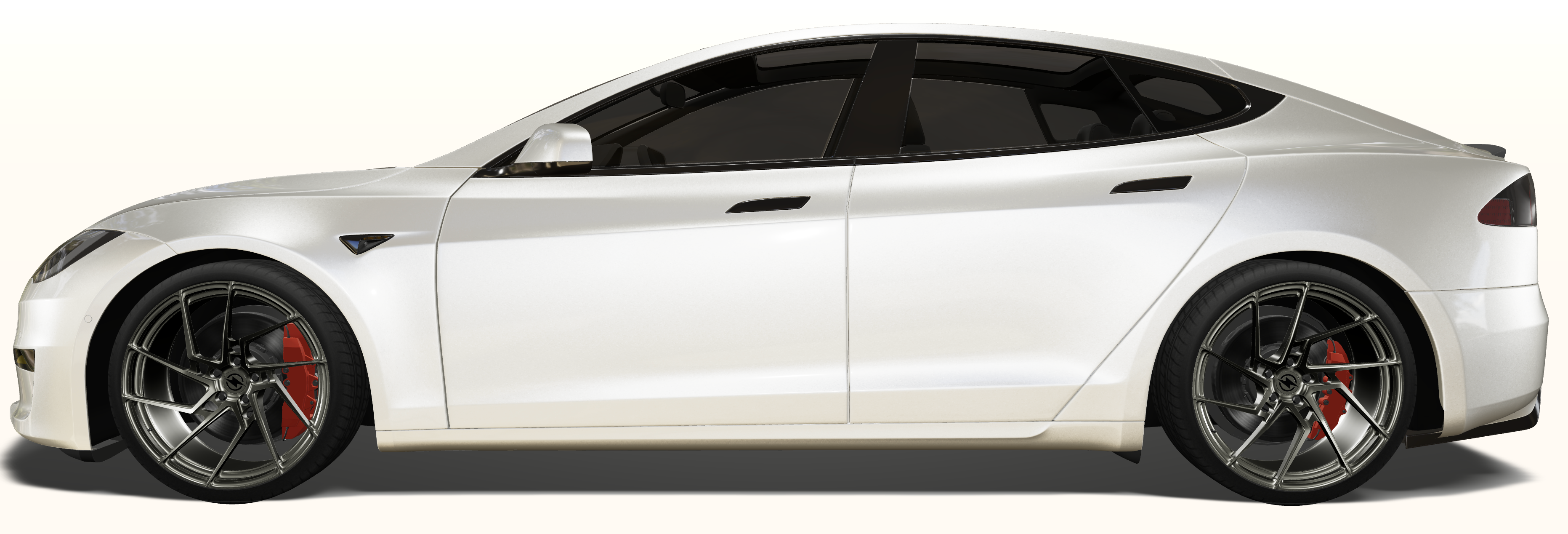 EFP-7 Forged Wheel on Tesla Model S