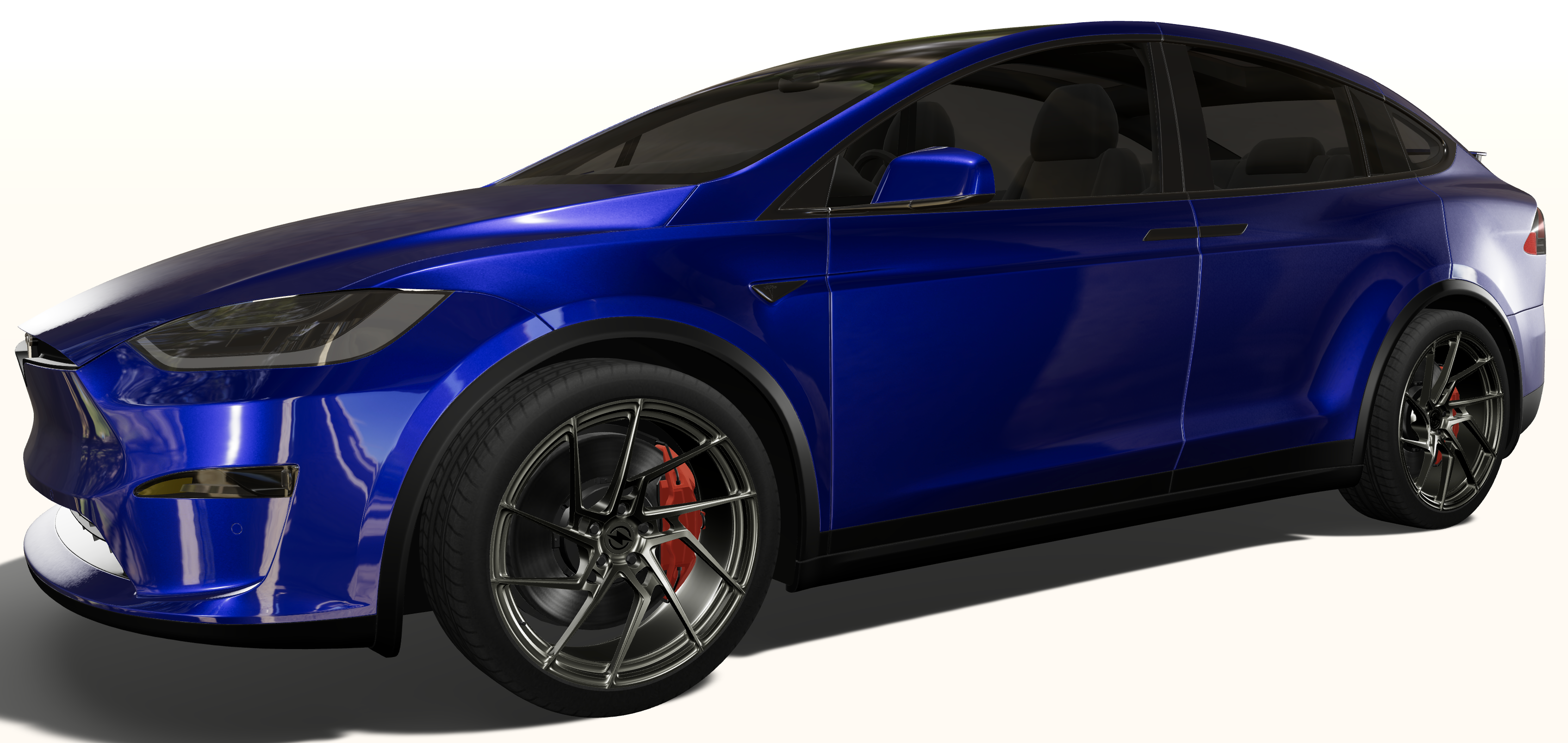 EFP-7 Forged Wheel on Tesla Model X
