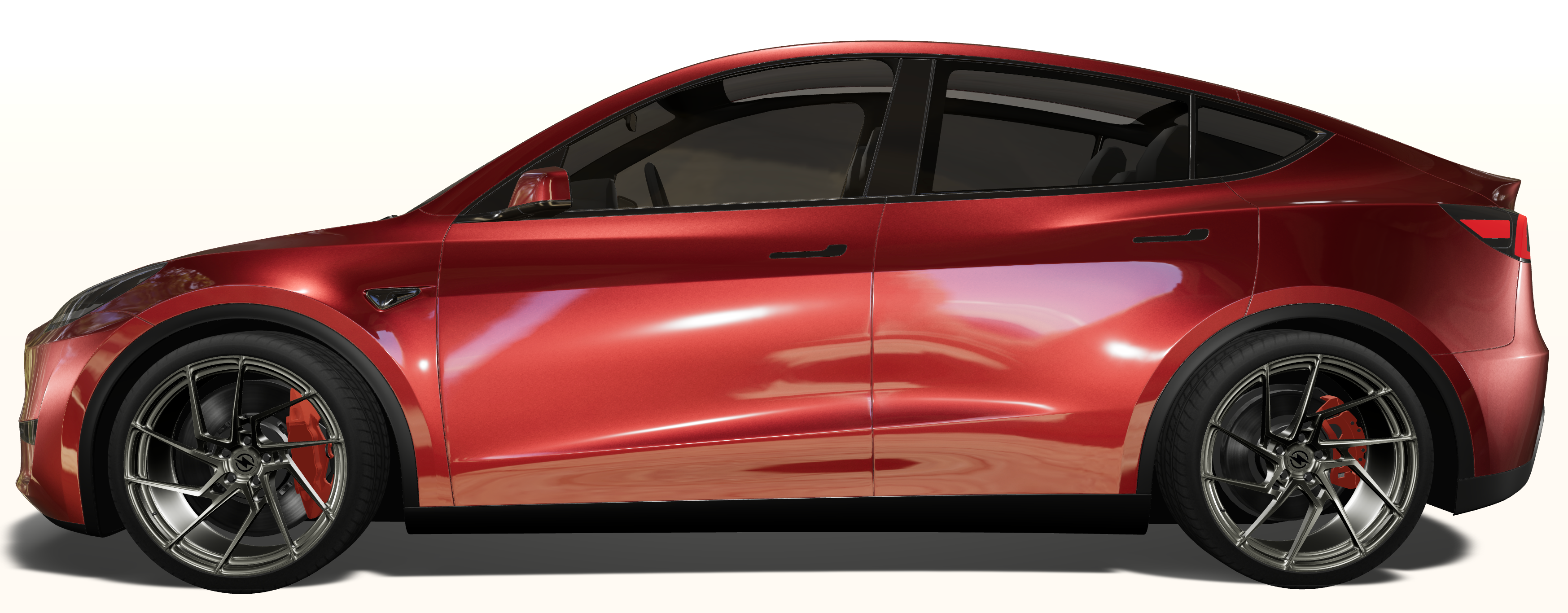 EFP-7 Forged Wheel on Tesla Model Y