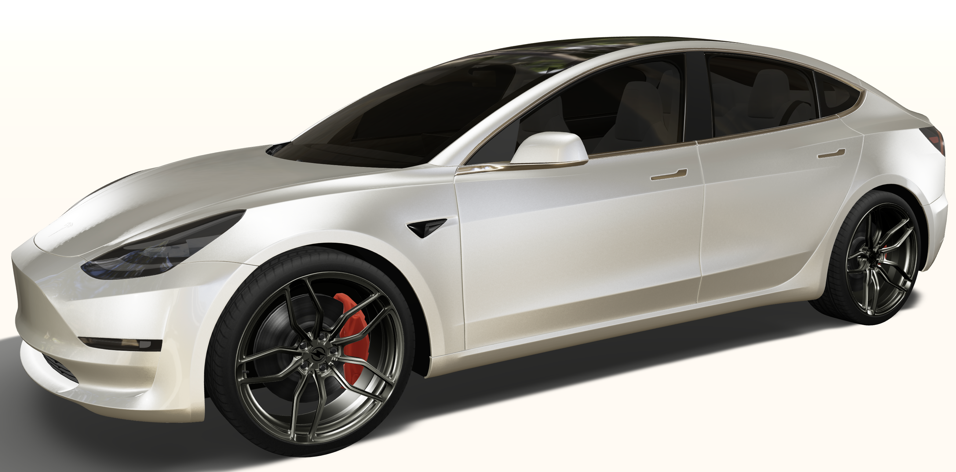 EFP-19 Forged Wheel on Tesla Model 3