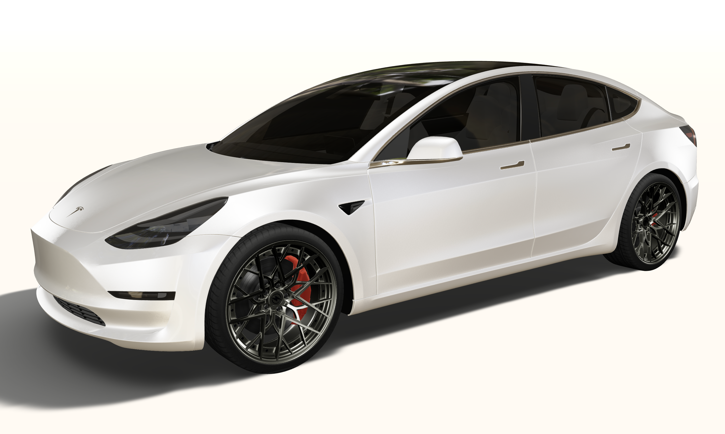EF2P-1 Forged Wheels For Tesla 3